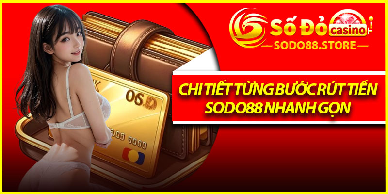 Chi tiết từng bước rút tiền Sodo88 nhanh gọn 